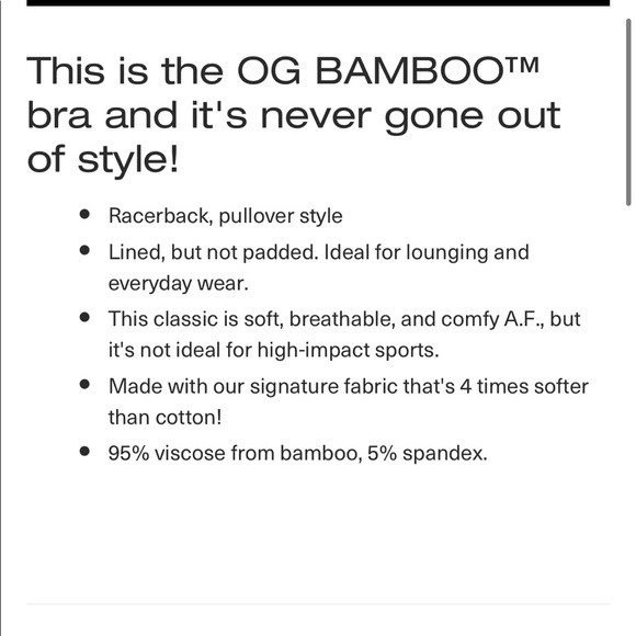 Pink Bamboo Sport Bra - Picture 6 of 7